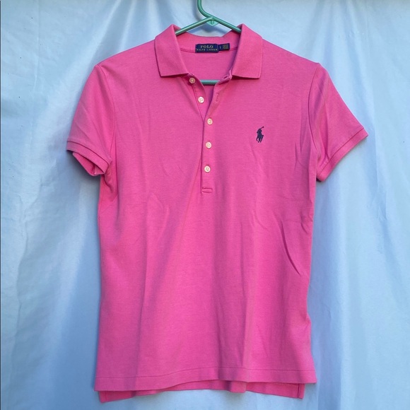 Ralph Lauren Pink Polo Shirt - Picture 1 of 2